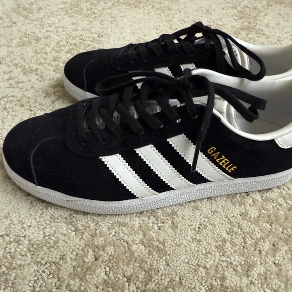 Adidas Gazelle W Black Suede Size US 5.5 UK 4 - Picture 3 of 11